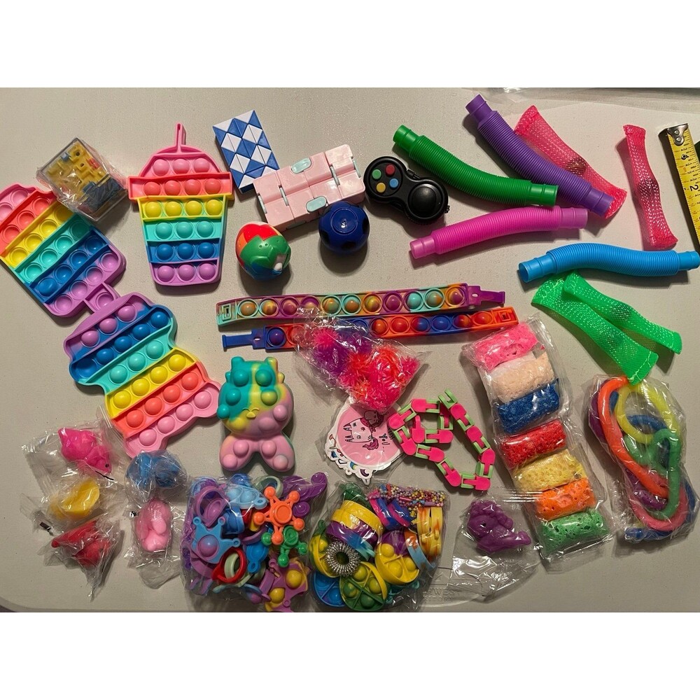 Fidget Toys Party Pack Autism Anxiety Over 100pc New